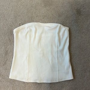 NWT White Tube Top from Anthropologie